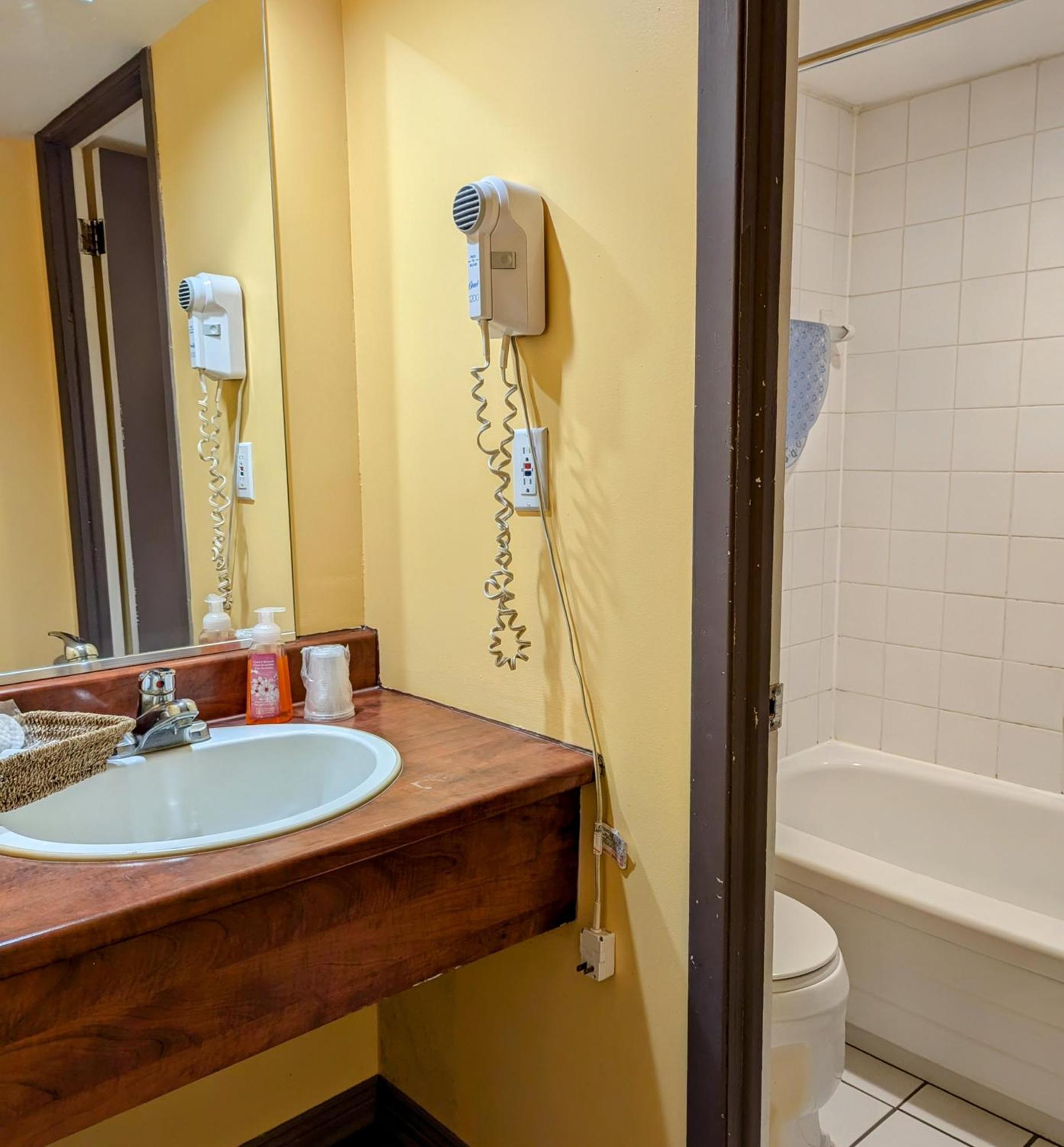 Motel Des Pentes Et Suites Saint-Sauveur Ngoại thất bức ảnh
